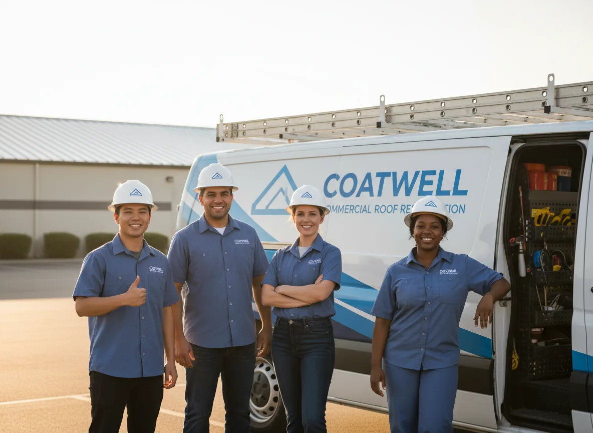 Commercial roof coating company in Davison, MI